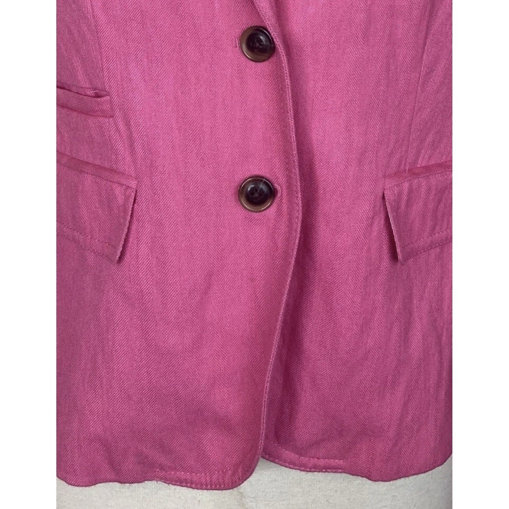 J.Crew Schoolboy Blazer 4 Pink Tailored Jacket Preppy - Picture 5 of 8
